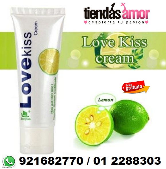 Lubricante lleno de amor kis de limon oral